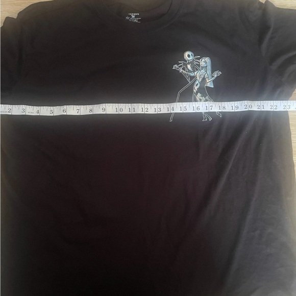 Disney Nightmare Before Christmas Womens Tshirt Black XXL Short Sleeve Cotton - Picture 4 of 8